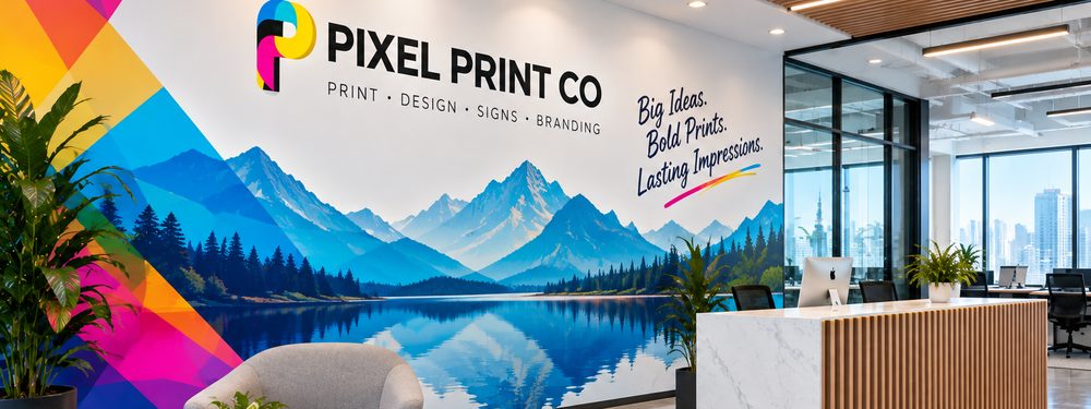 Esempio di stampa di grande formato e grafica a cura di Pixel Print Co., Toronto