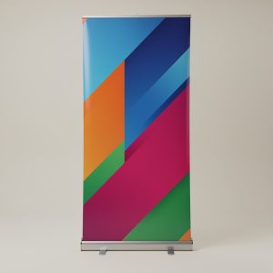 Large‑Format Retractable Banner – 33" × 80"