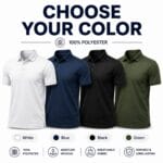 Individuell gestaltete Poloshirts – Personalisierte Firmen- und Team-Poloshirts