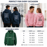 Felpa con cappuccio personalizzata